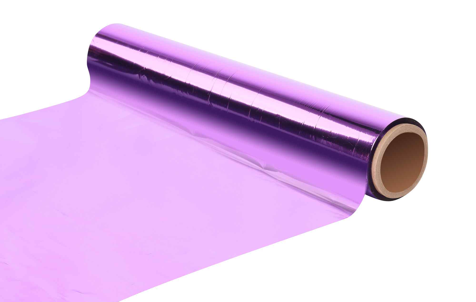 PET purple metallized thermal lamination film